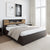 Nilkamal Terence King Bed (New Wenge/Natural Ebony)
