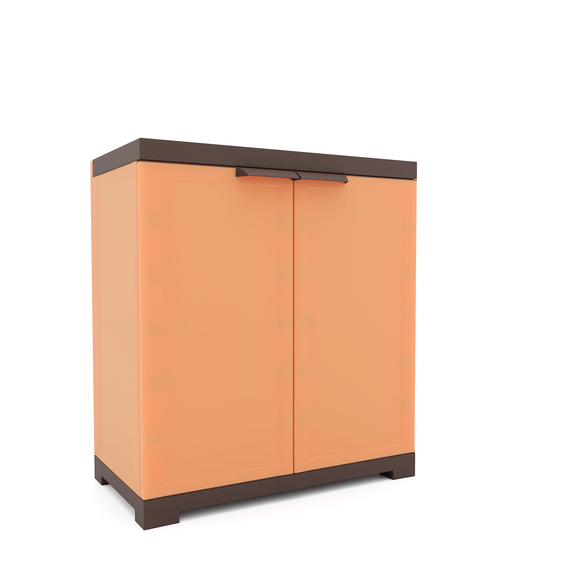 Nilkamal Freedom Mini Shoe Cabinet 09 (Rust and Weathered Brown)