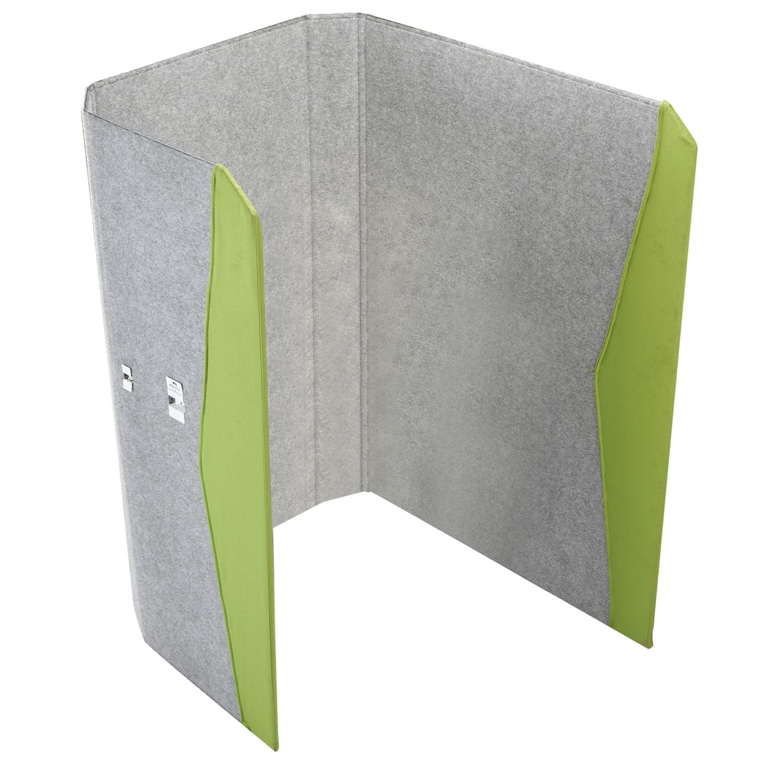 Nilkamal Workube Half (Grey / Green)