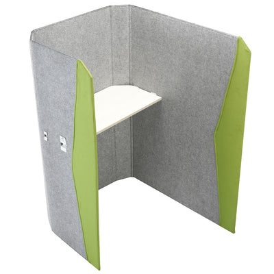 Nilkamal Workube Half (Grey / Green)