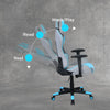 Nilkamal Fyrebird Athena Gaming Chair (Grey / Turquoise)