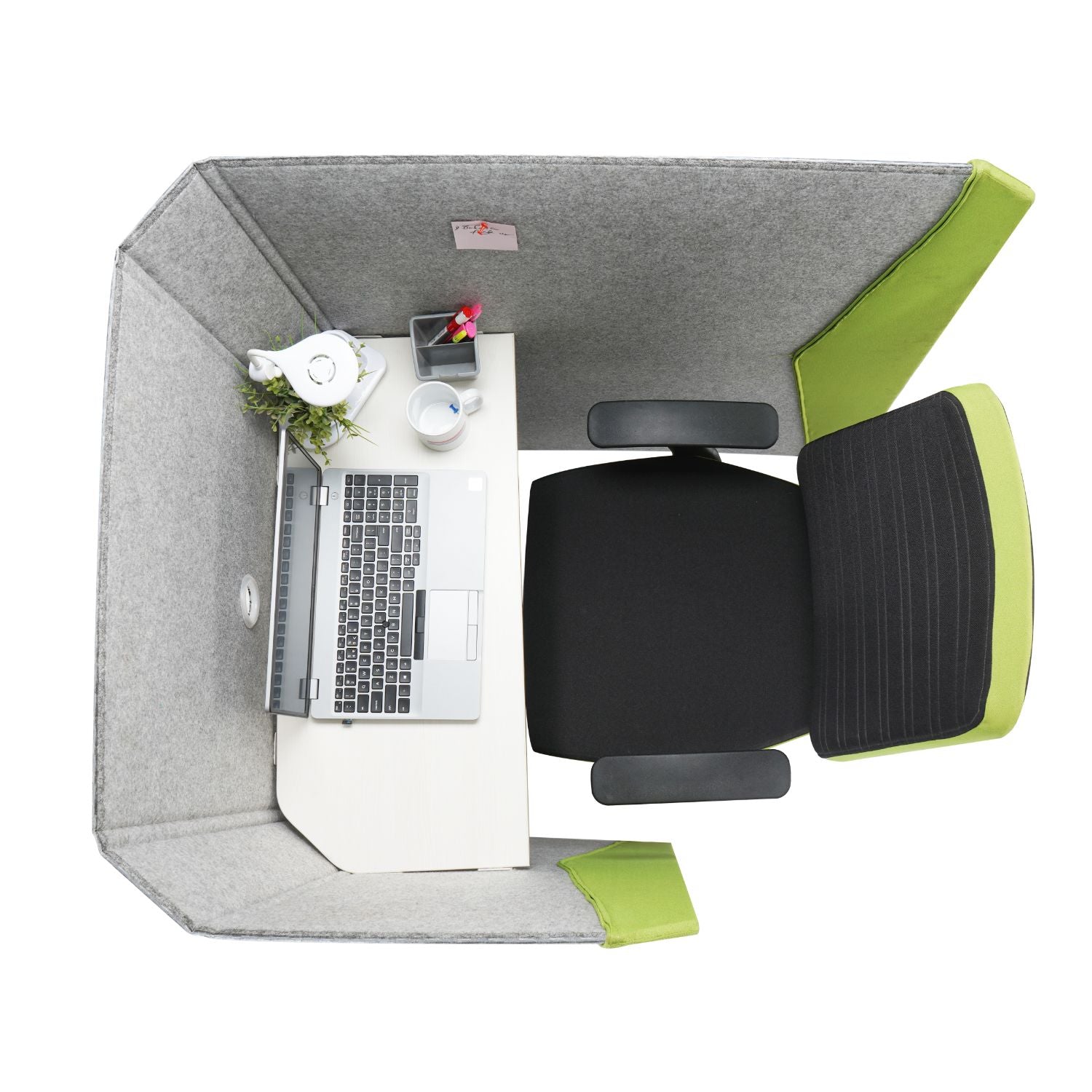 Nilkamal Workube Half (Grey / Green)