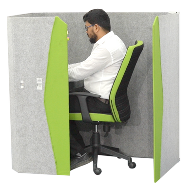 Nilkamal Workube Full (Grey / Green)