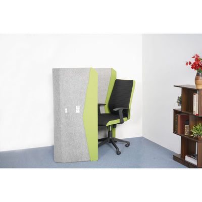 Nilkamal Workube Half (Grey / Green)