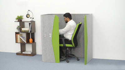 Nilkamal Workube Full (Grey / Green)