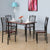 Nilkamal Afra 4 Seater Dining Set (Cherry)