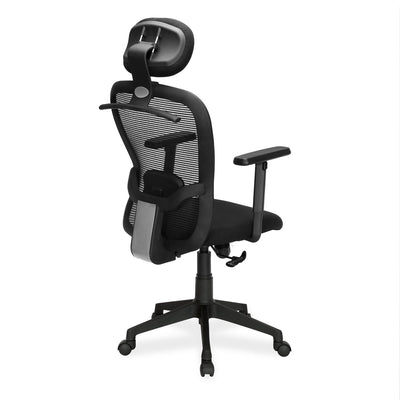 Fabric Low Back Office Chair, Black at Rs 3550 in Pune