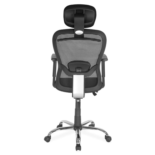 Nilkamal Alba High Back KTS Chair Black Nilkamal Furniture