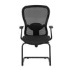 Nilkamal Alba Mid Back Visitor Chair (Black)