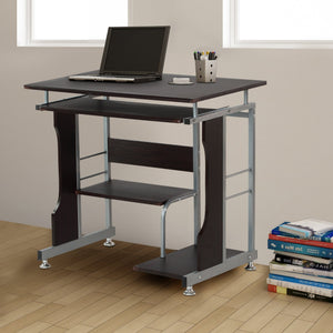 Nilkamal Leo Computer Table (Black/Beach) - Nilkamal Furniture