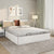 Nilkamal Alps Prime Bed With Semi Hydraulic Storage (White)