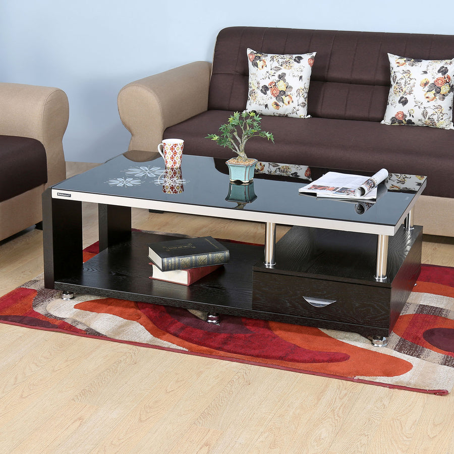 Nilkamal Alvina Center Table (Black)