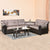 Nilkamal Amber Corner Sofa (Beige)
