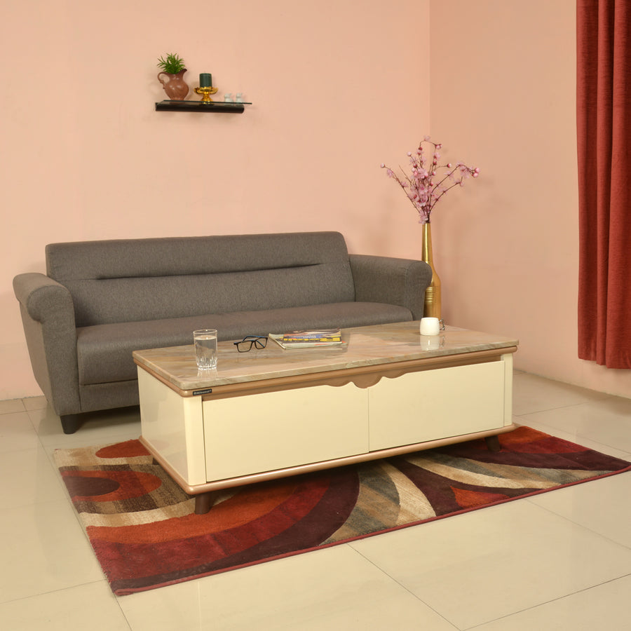 Nilkamal Amelia Center Table (Beige)