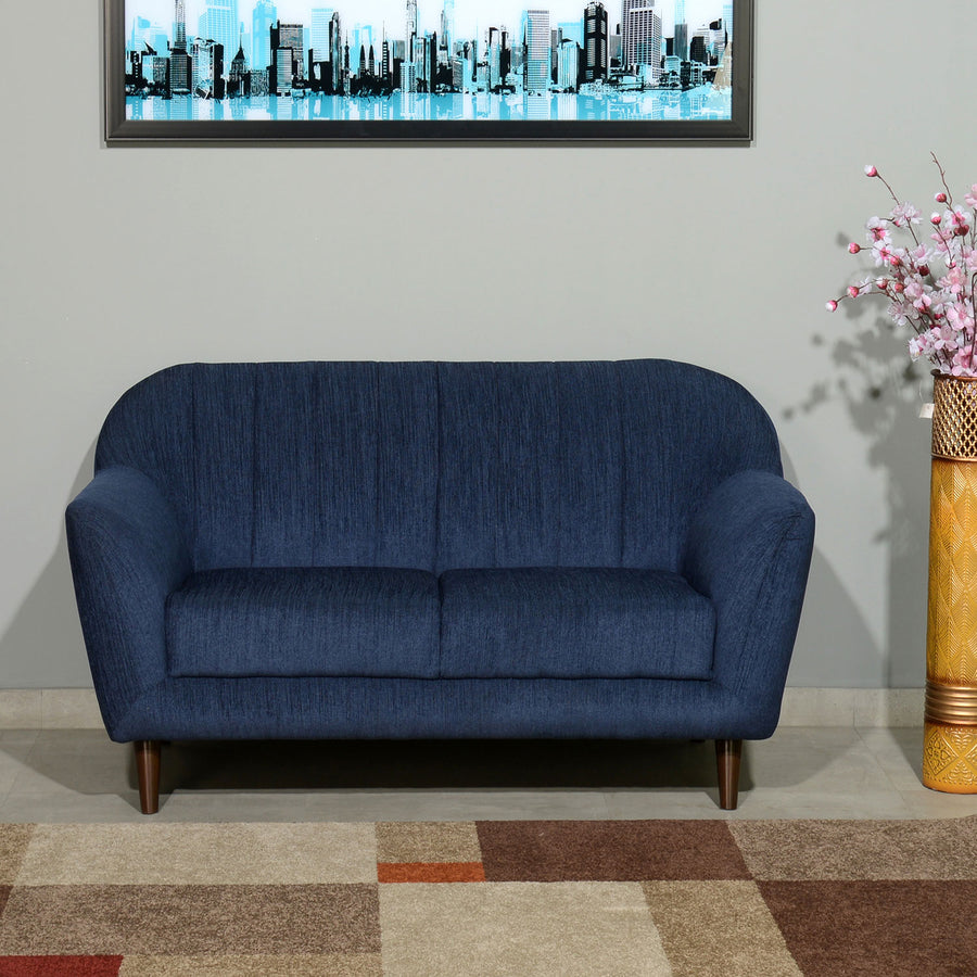 Nilkamal Antalya 2 Seater Sofa (Blue)