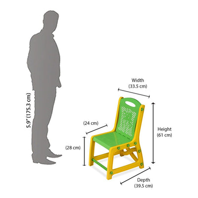 Nilkamal Apple Plastic Junior Study Set