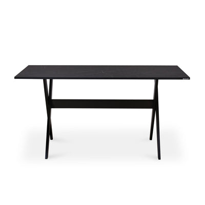 Nilkamal Aristo Solid Wood 6 Seater Dining Set (Walnut / Black)