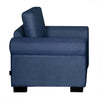 Nilkamal Array 1 Seater Bill Arm Sofa (Blue)