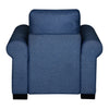 Nilkamal Array 1 Seater Bill Arm Sofa (Blue)