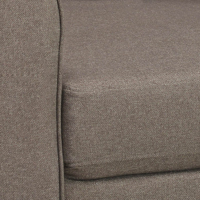 Nilkamal Array 1 Seater Bill Arm Sofa (Light Brown)