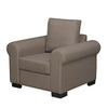 Nilkamal Array 1 Seater Bill Arm Sofa (Light Brown)