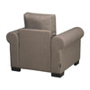 Nilkamal Array 1 Seater Bill Arm Sofa (Light Brown)