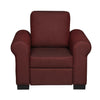 Nilkamal Array 1 Seater Bill Arm Sofa (Maroon)