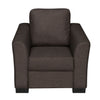 Nilkamal Array 1 Seater Mike Arm Sofa (Dark Brown)