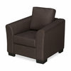 Nilkamal Array 1 Seater Mike Arm Sofa (Dark Brown)