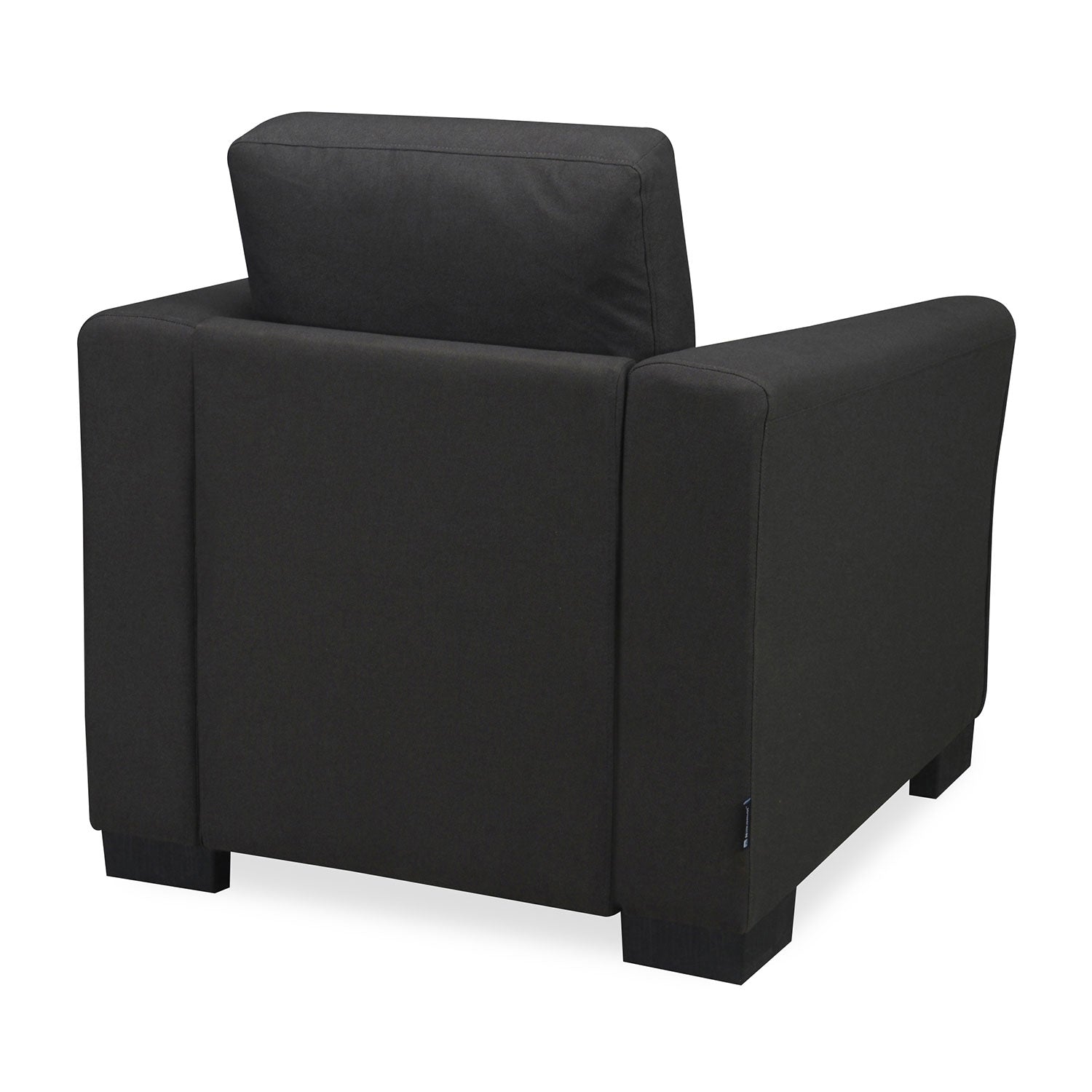 Nilkamal Array 1 Seater Mike Arm Sofa (Dark Grey)