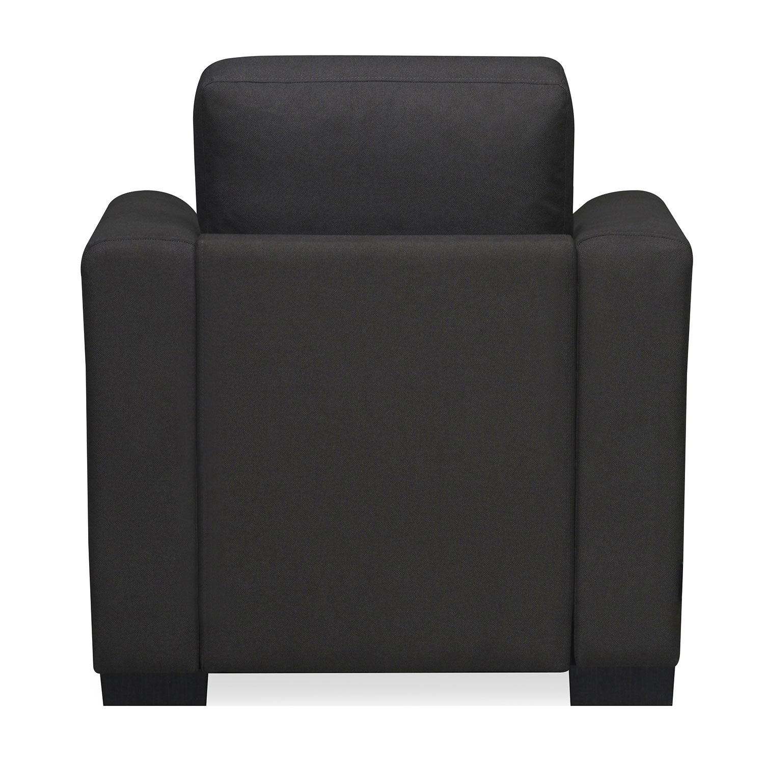 Nilkamal Array 1 Seater Mike Arm Sofa (Dark Grey)
