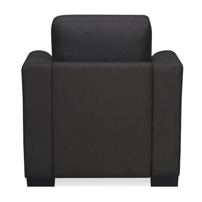 Nilkamal Array 1 Seater Mike Arm Sofa (Dark Grey)