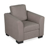 Nilkamal Array 1 Seater Mike Arm Sofa (Light Brown)