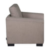 Nilkamal Array 1 Seater Mike Arm Sofa (Light Brown)