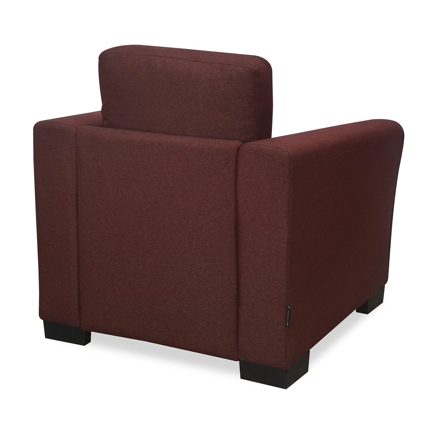 Nilkamal Array 1 Seater Mike Arm Sofa (Maroon)