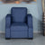 Nilkamal Array 1 Seater Rick Arm Sofa (Blue)