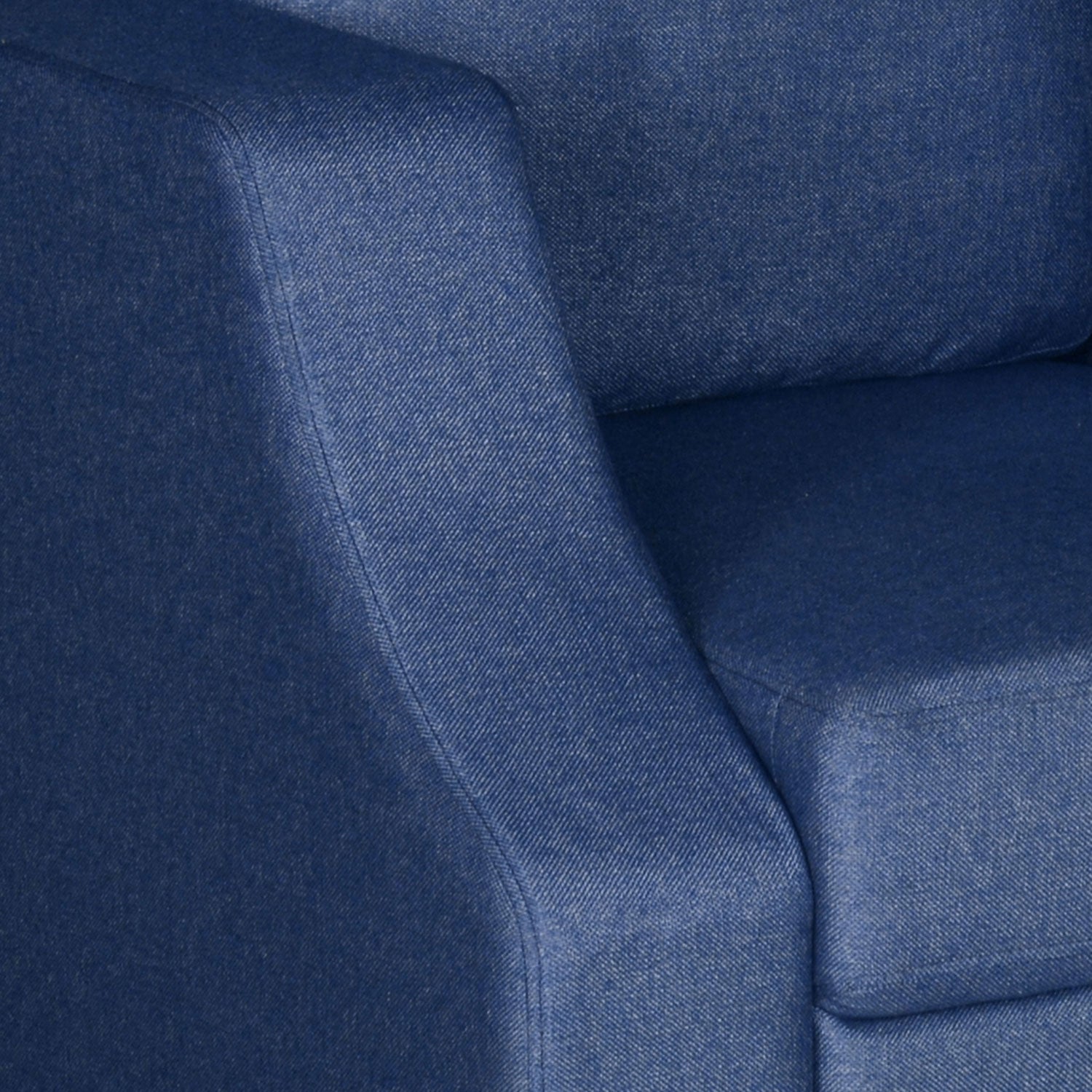 Nilkamal Array 1 Seater Rick Arm Sofa (Blue)