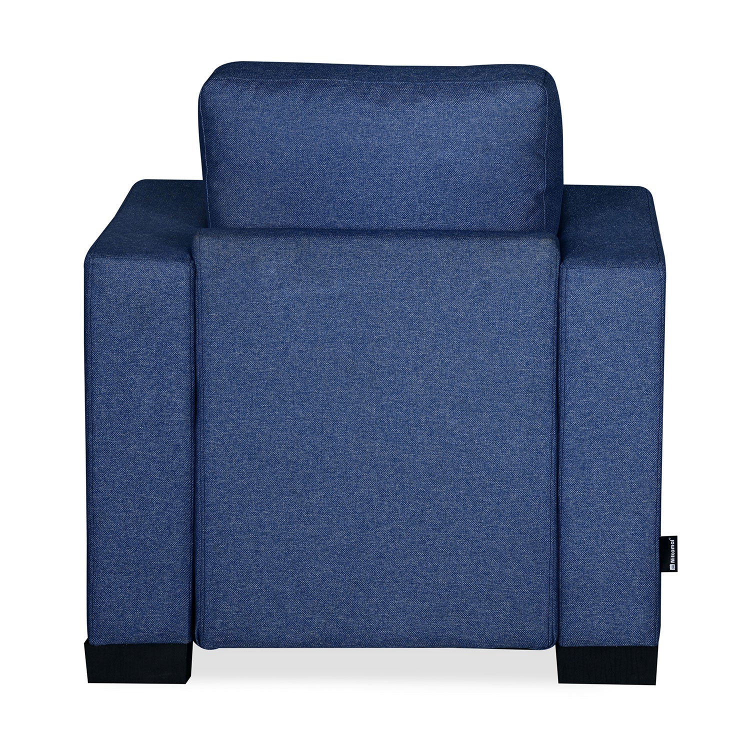 Nilkamal Array 1 Seater Rick Arm Sofa (Blue)