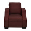 Nilkamal Array 1 Seater Rick Arm Sofa (Maroon)