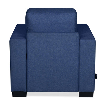 Nilkamal Array 1 Seater Ron Arm Sofa (Blue)