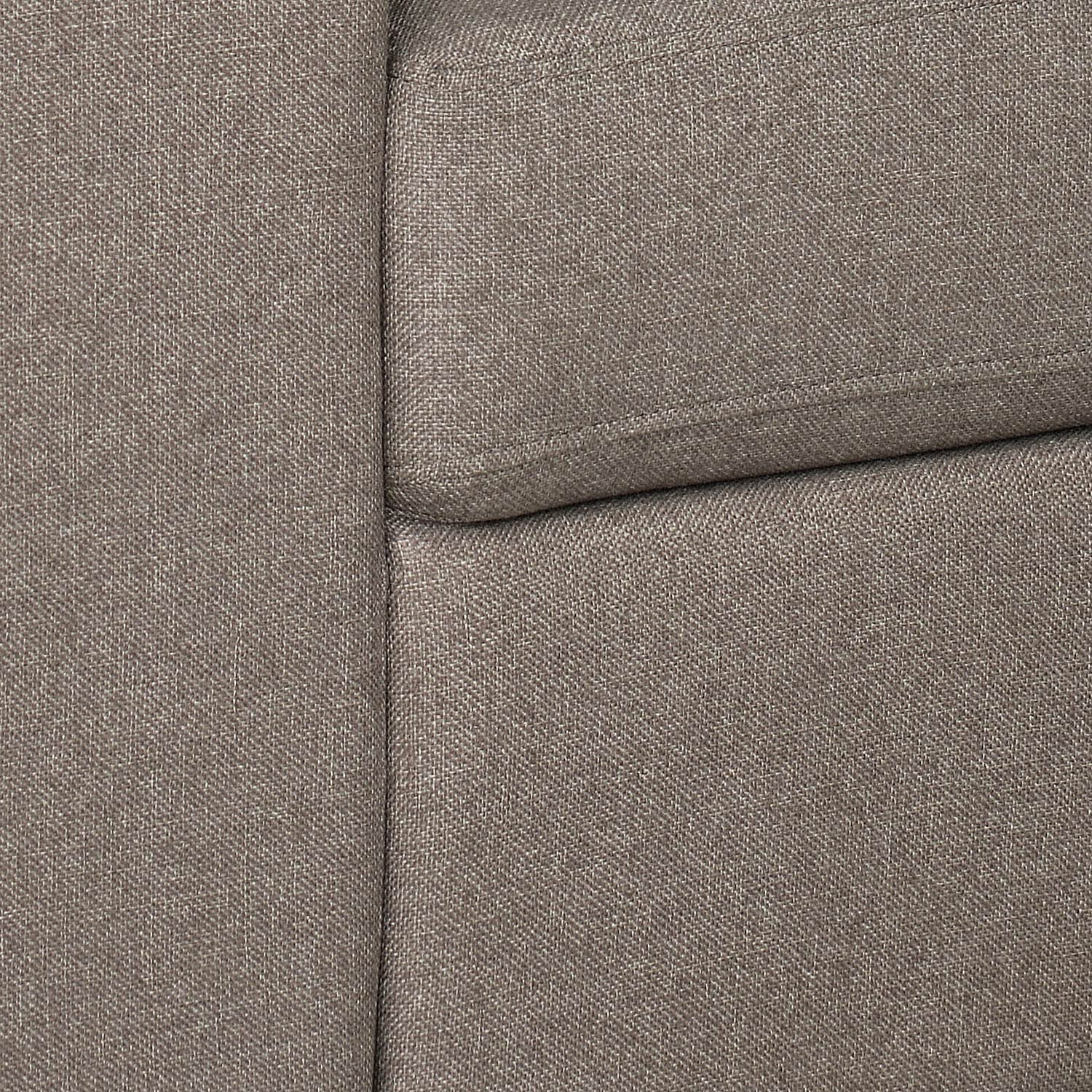 Nilkamal Array 1 Seater Ron Arm Sofa (Light Brown)