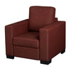 Nilkamal Array 1 Seater Ron Arm Sofa (Maroon)