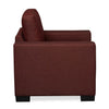 Nilkamal Array 1 Seater Ron Arm Sofa (Maroon)