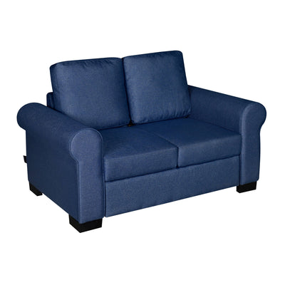 Nilkamal Array 2 Seater Bill Arm Sofa (Blue)