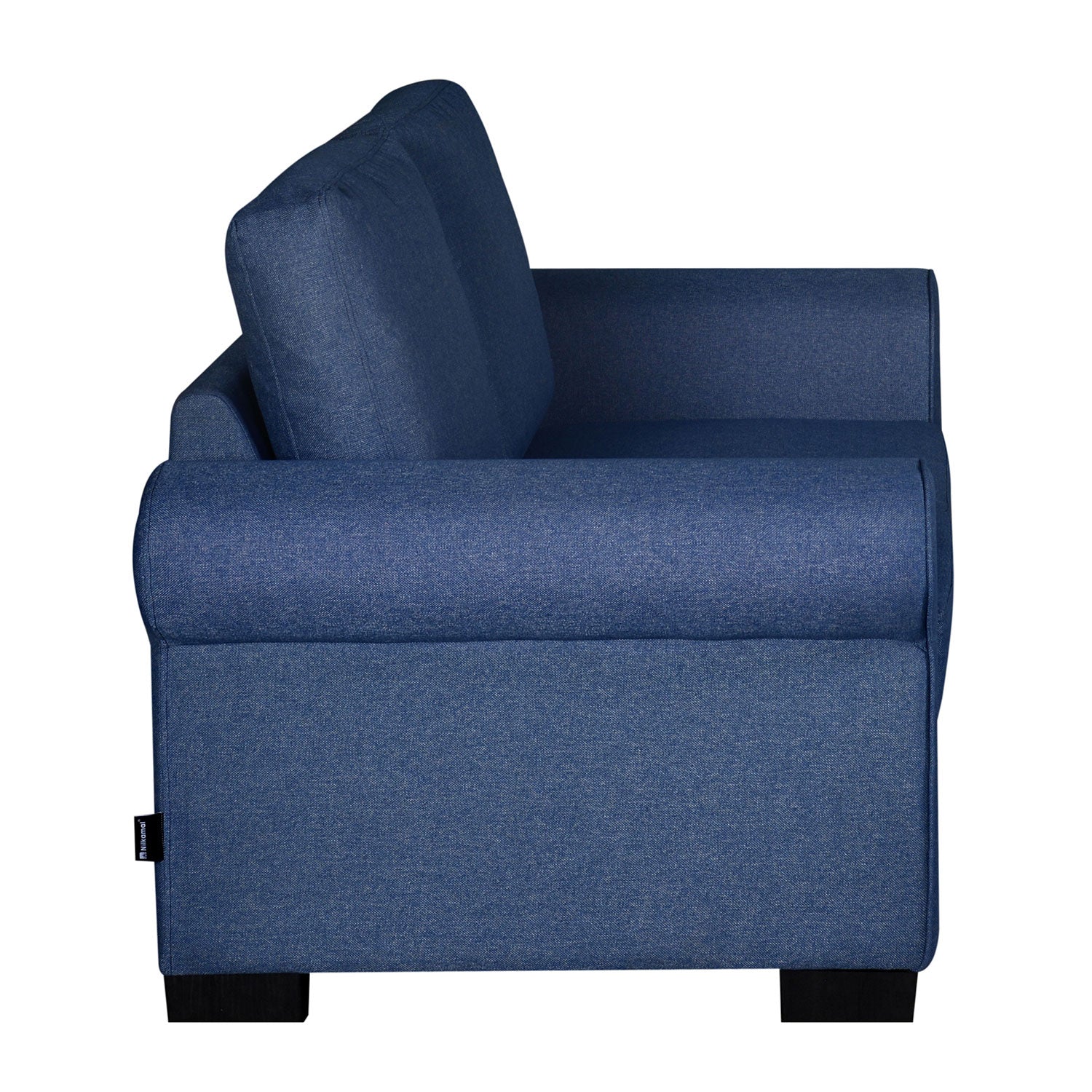 Nilkamal Array 2 Seater Bill Arm Sofa (Blue)