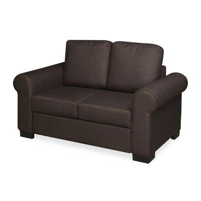 Nilkamal Array 2 Seater Bill Arm Sofa (Dark Brown)