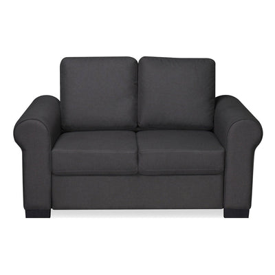 Nilkamal Array 2 Seater Bill Arm Sofa (Dark Grey)
