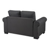 Nilkamal Array 2 Seater Bill Arm Sofa (Dark Grey)