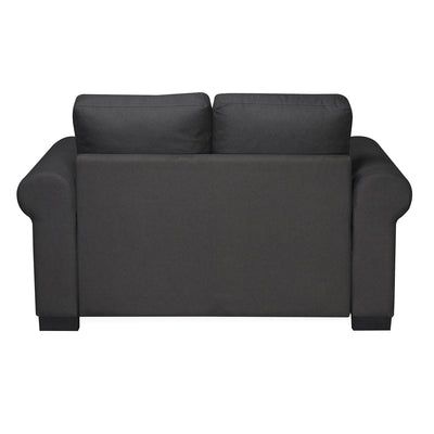 Nilkamal Array 2 Seater Bill Arm Sofa (Dark Grey)