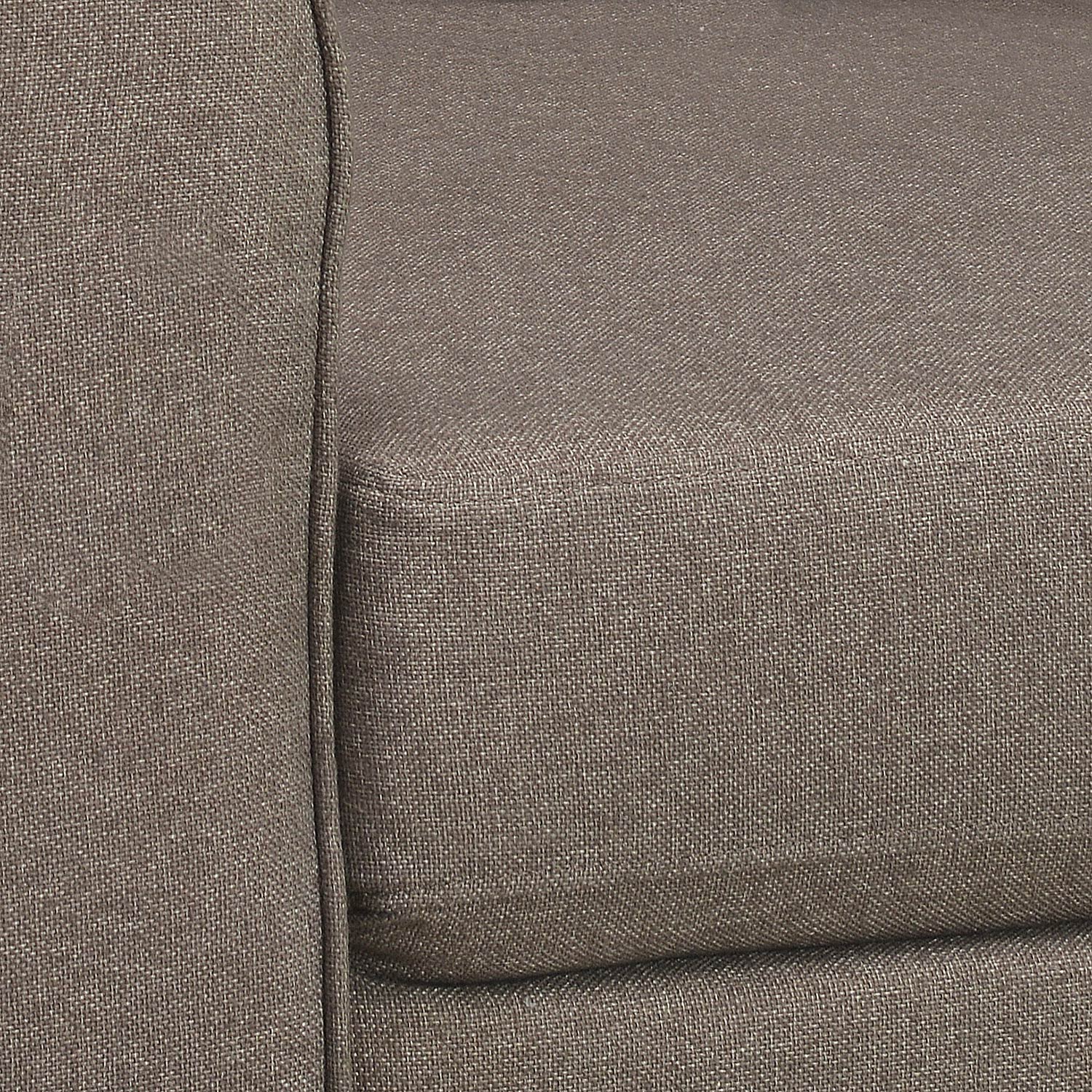 Nilkamal Array 2 Seater Bill Arm Sofa (Light Brown)